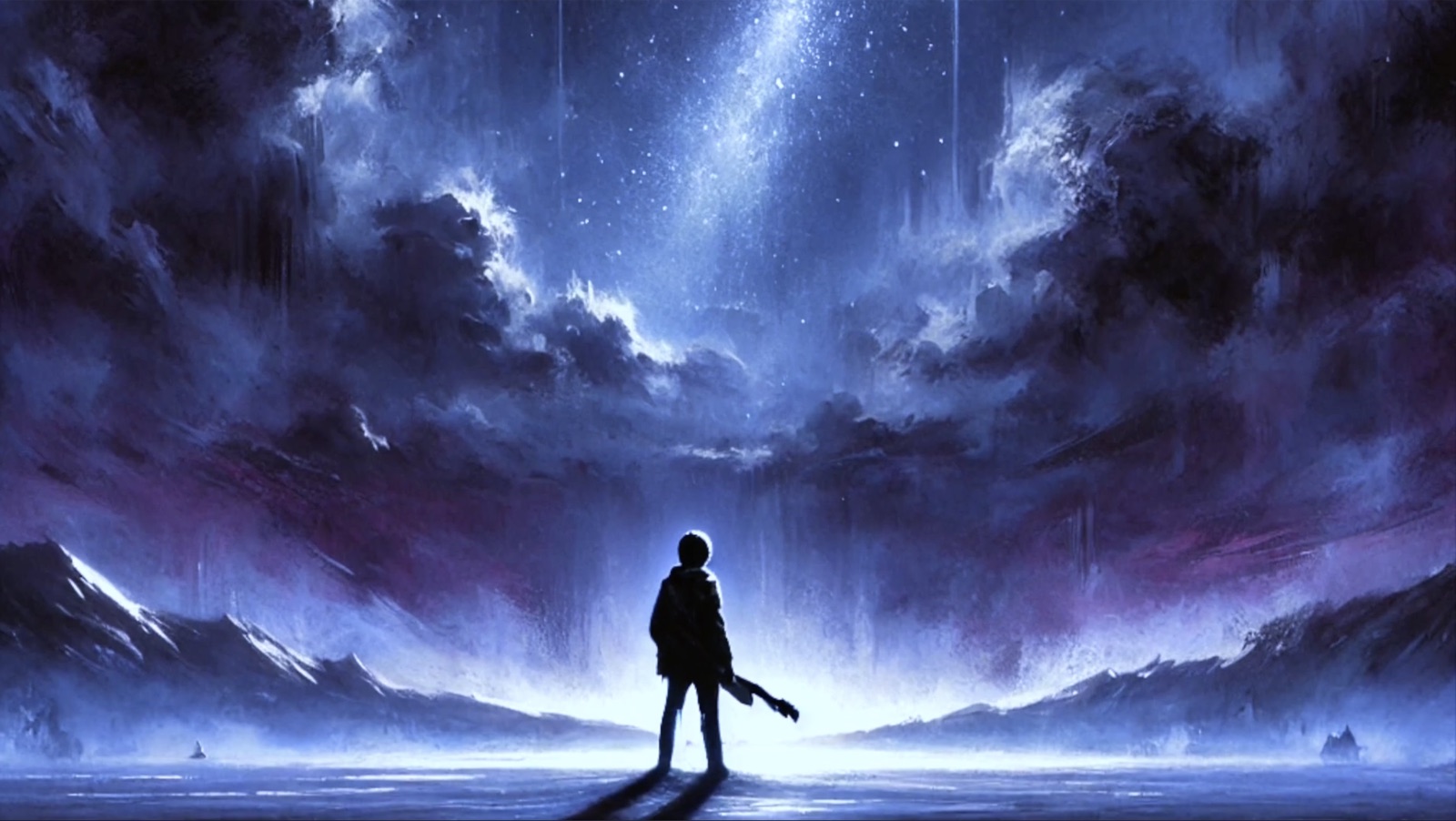 Ilustración de la canción Waiting in the Dark